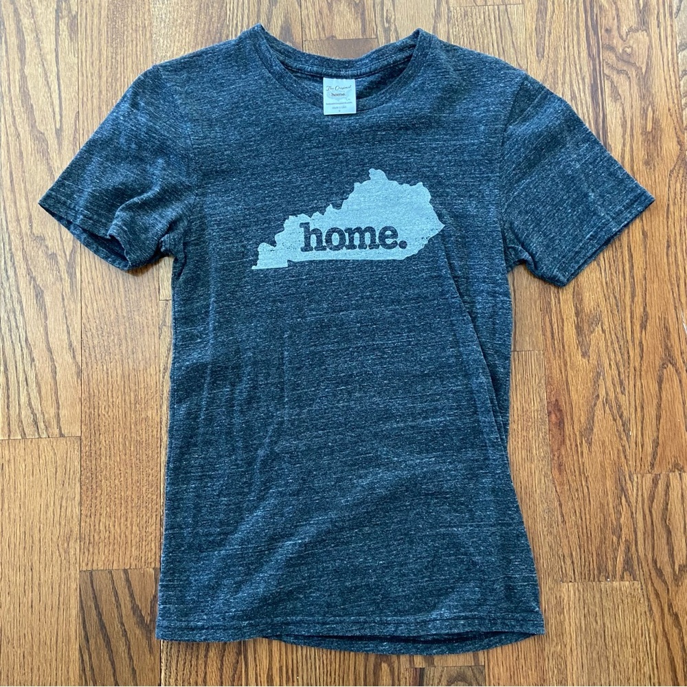 Heather Grey Kentucky Home State Apparel T shirt Size S